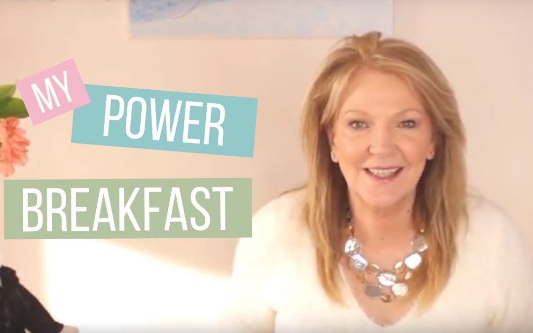 Winter breakfast ideas:  My power breakfast