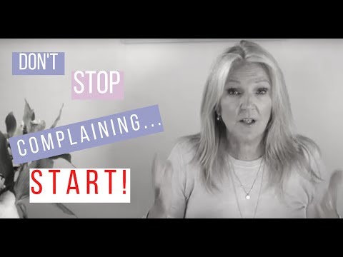 Learn how to complain